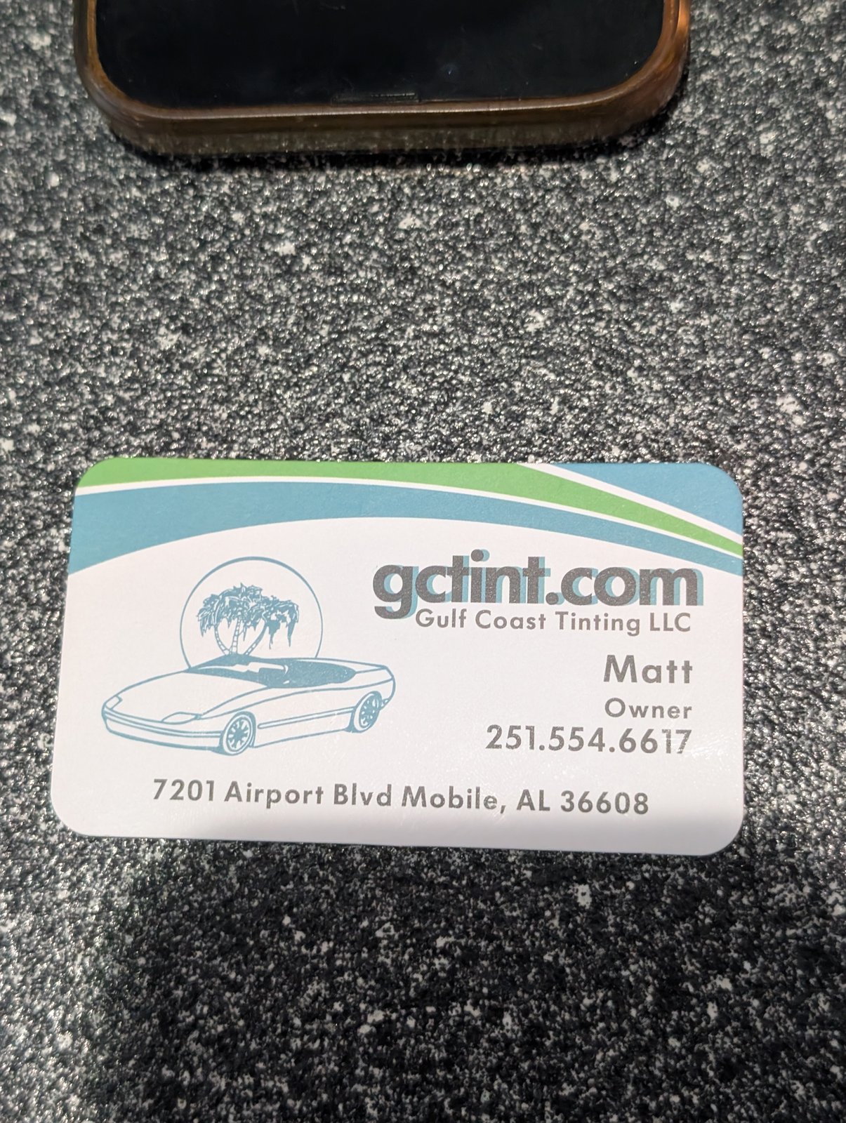 Gulf Coast Tinting Shop Bay