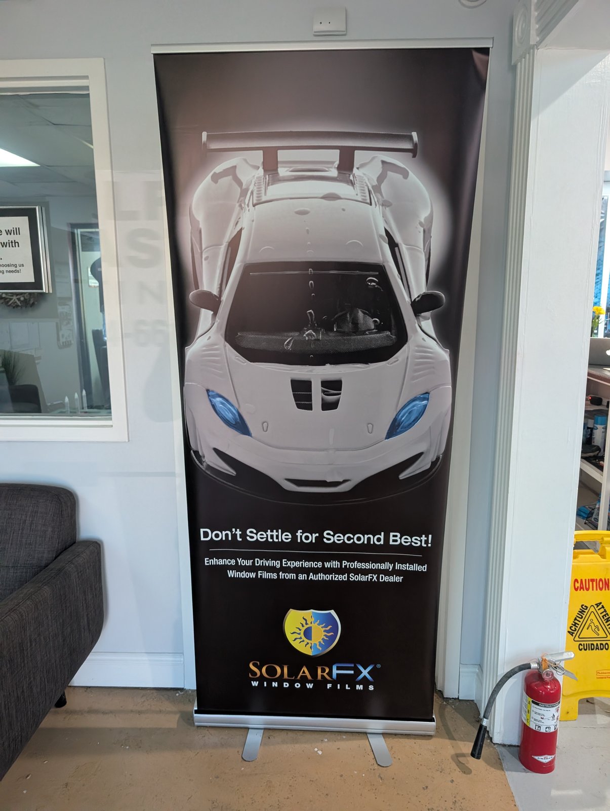 SolarFX Authorized Dealer Poster