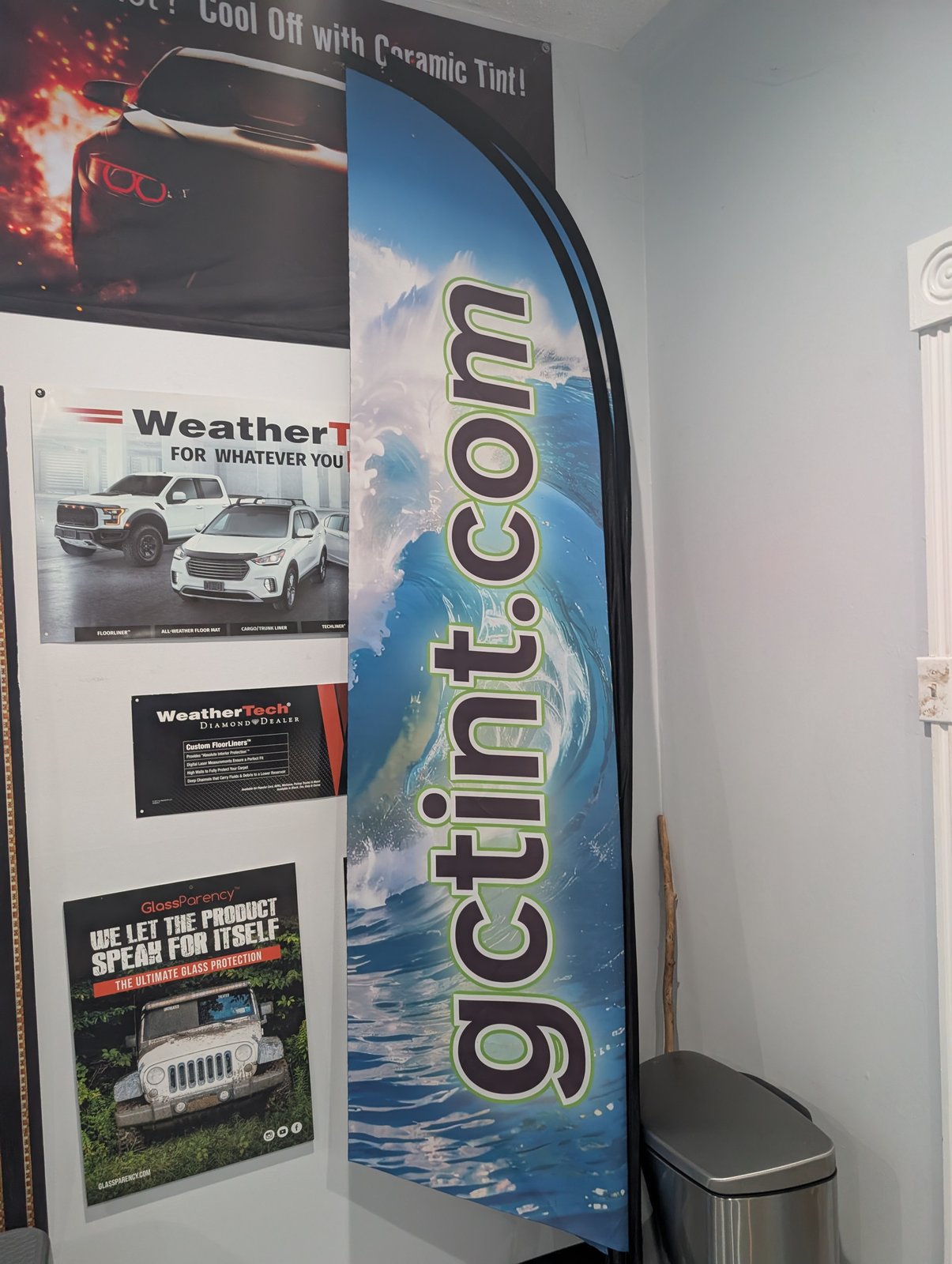 WeatherTech Diamond Dealer Showroom Banner